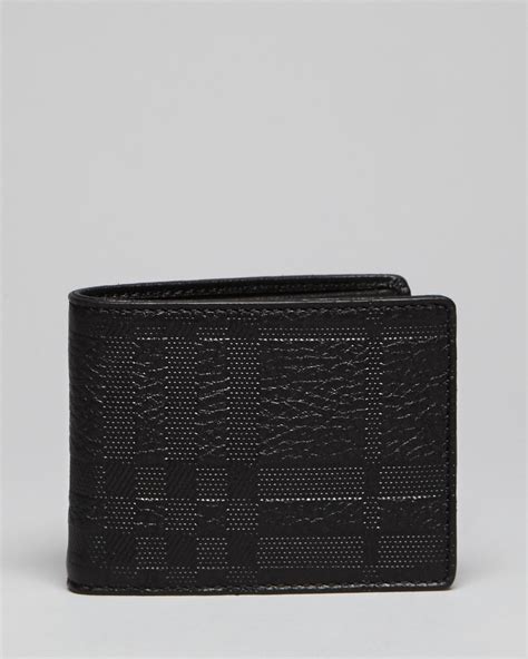 burberry pebbled-leather wallet|burberry embossed leather wallet.